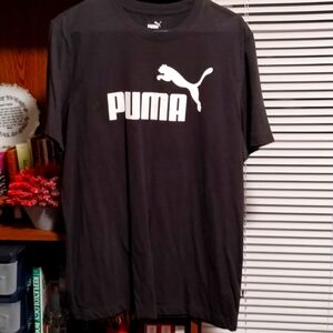 Puma heather gray LG t-shirt 100 % cotton